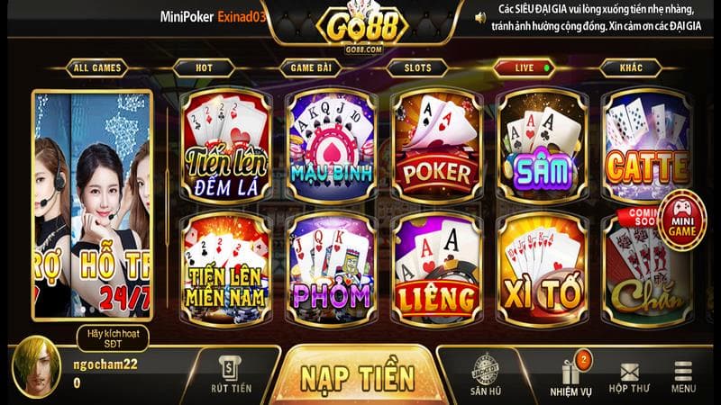 Ưu điểm nổi bật thu hút người chơi tại cổng game Go88 